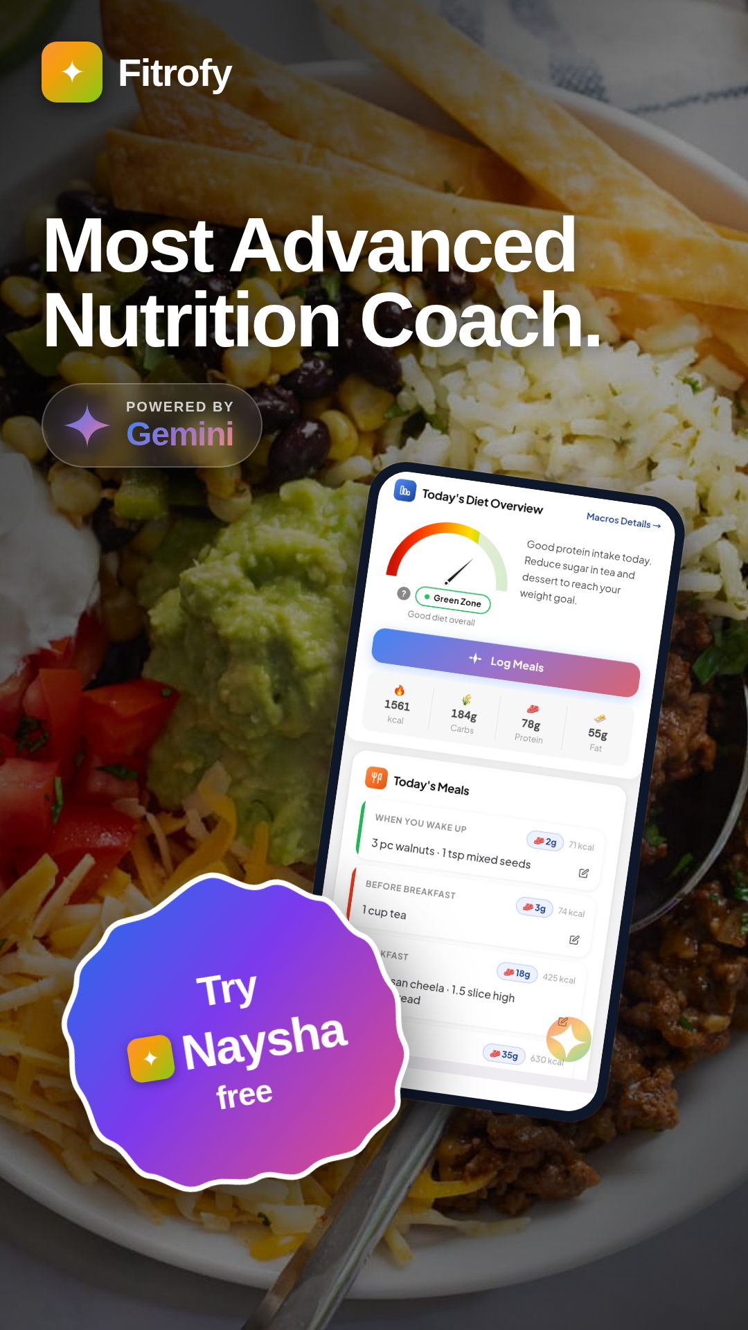 Fitrofy app screenshot